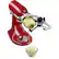 Alt View 1. KitchenAid - Spiralizer (Peel, Core & Slice) Attachment for KitchenAid Stand Mixers - Stainless.