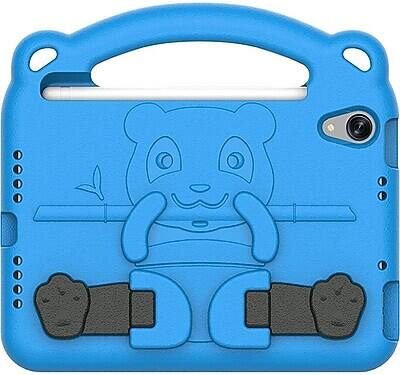 Alt View 4. SaharaCase - iPad mini A17 Pro & 6th Generation 2021 Protection Bundle, KidProof Case with Tempered Glass Screen - Blue.