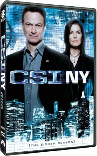 Front. CSI NY: The Eighth Season   - DVD.