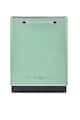 Unique Appliances - Classic Retro 24" Top Control Dishwasher with Stainless Steel Tub and 3rd Rack - Summer Mint Green