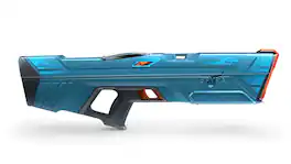 SPYRA - Electric Water Blaster Outdoor Squirt for Pool Games, SpyraFour - Blue