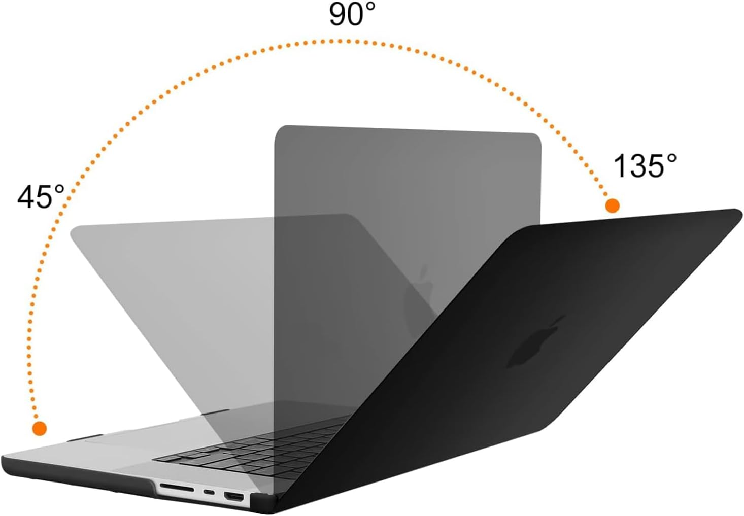 mosiso 4 in 1 MacBook Pro 16 inch Case Compatible with Models
