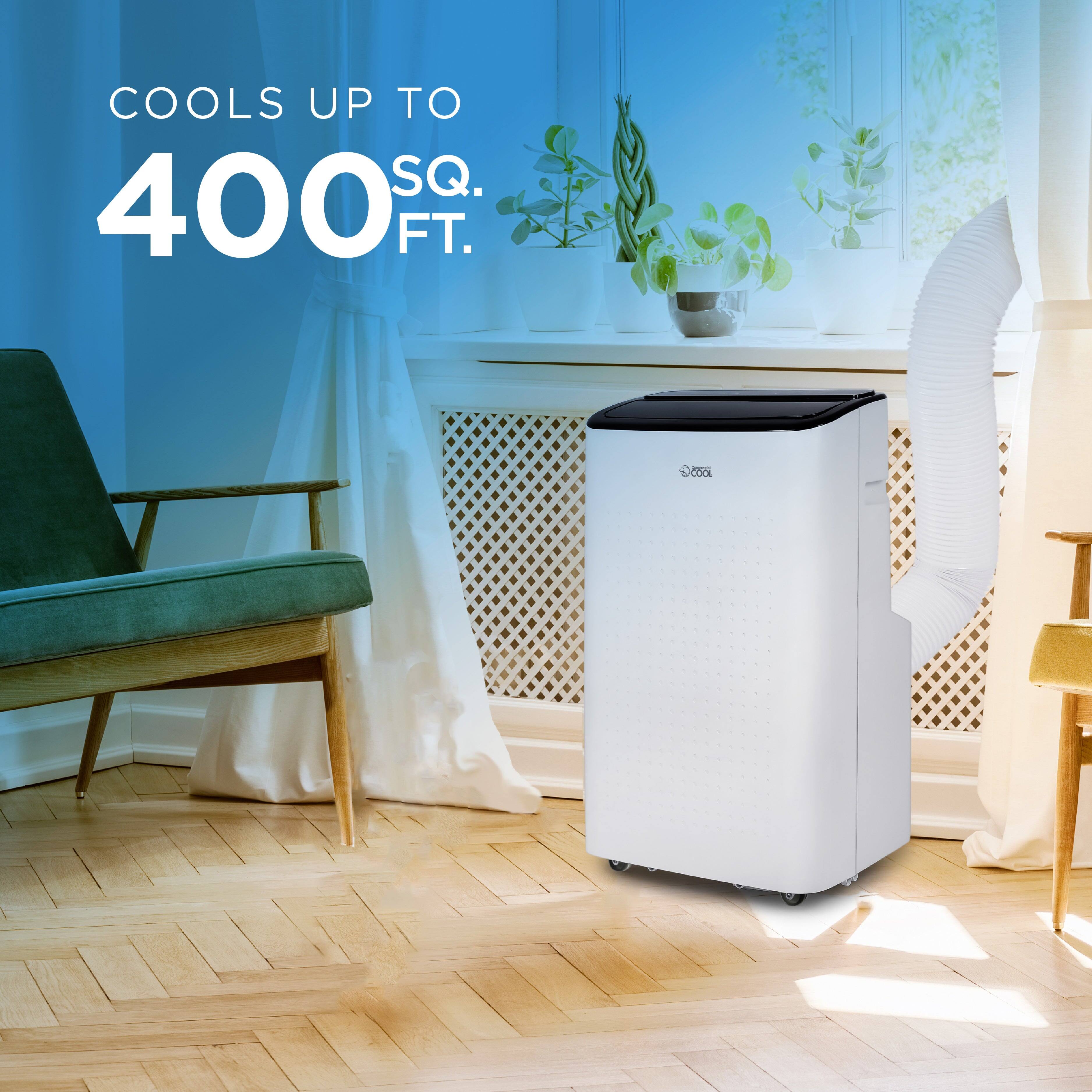 COOLS UP TO 400 SQ. FT.