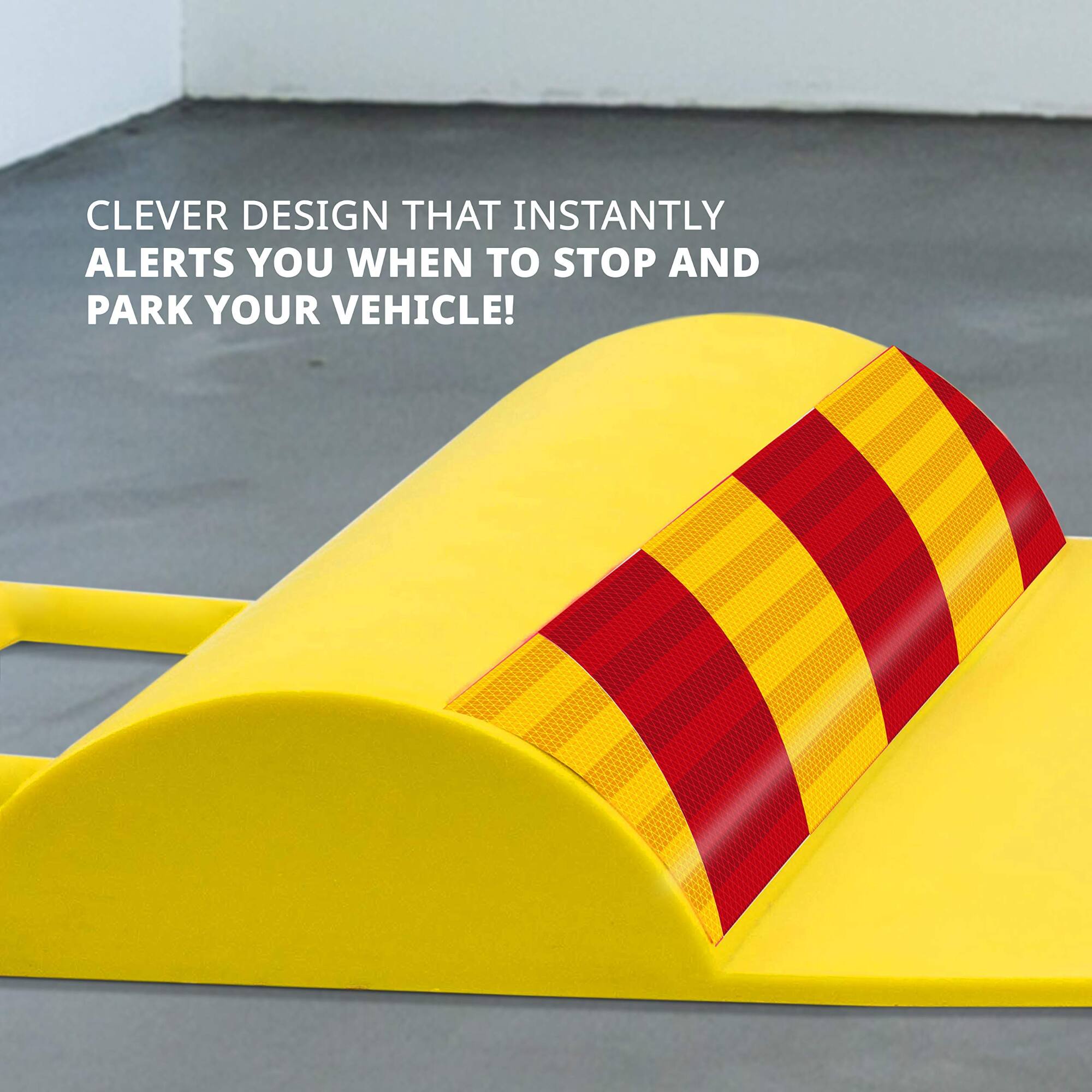 CLEVER DESIGN THAT INSTANTLY ALERTS YOU WHEN TO STOP AND PARK YOUR VEHICLE!