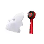 Front. Pursonic - 7-Color Facial Therapy Mask + 3-in-1 LED Scalp & Hair Treatment Brush.