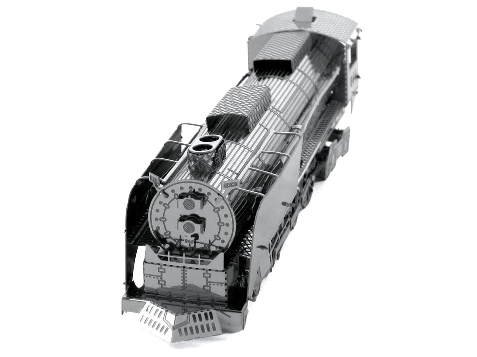 Alt View 3. Metal Earth - Model Kit Steam Locomotive #844 (Moderate Difficulty) Steel Model by Metal Earth.
