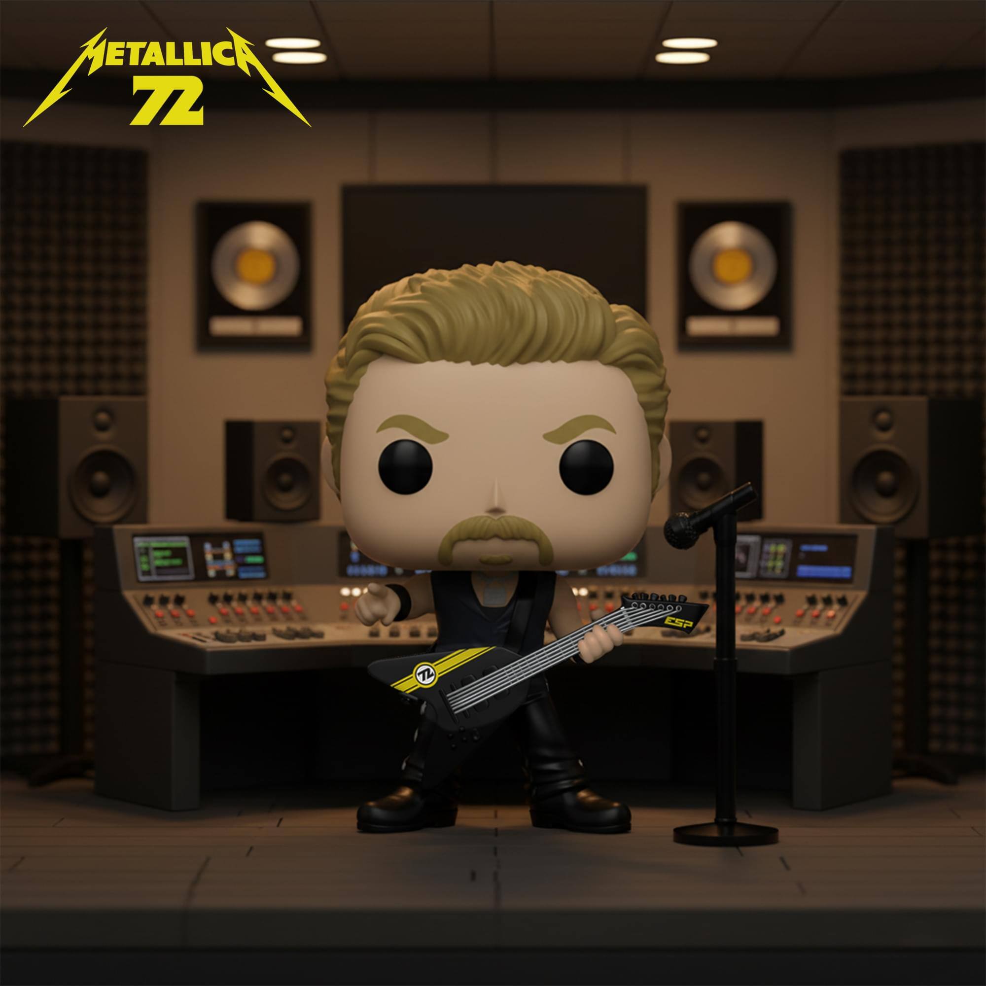 Funko James Hetfield (72 Seasons) Black - Best Buy