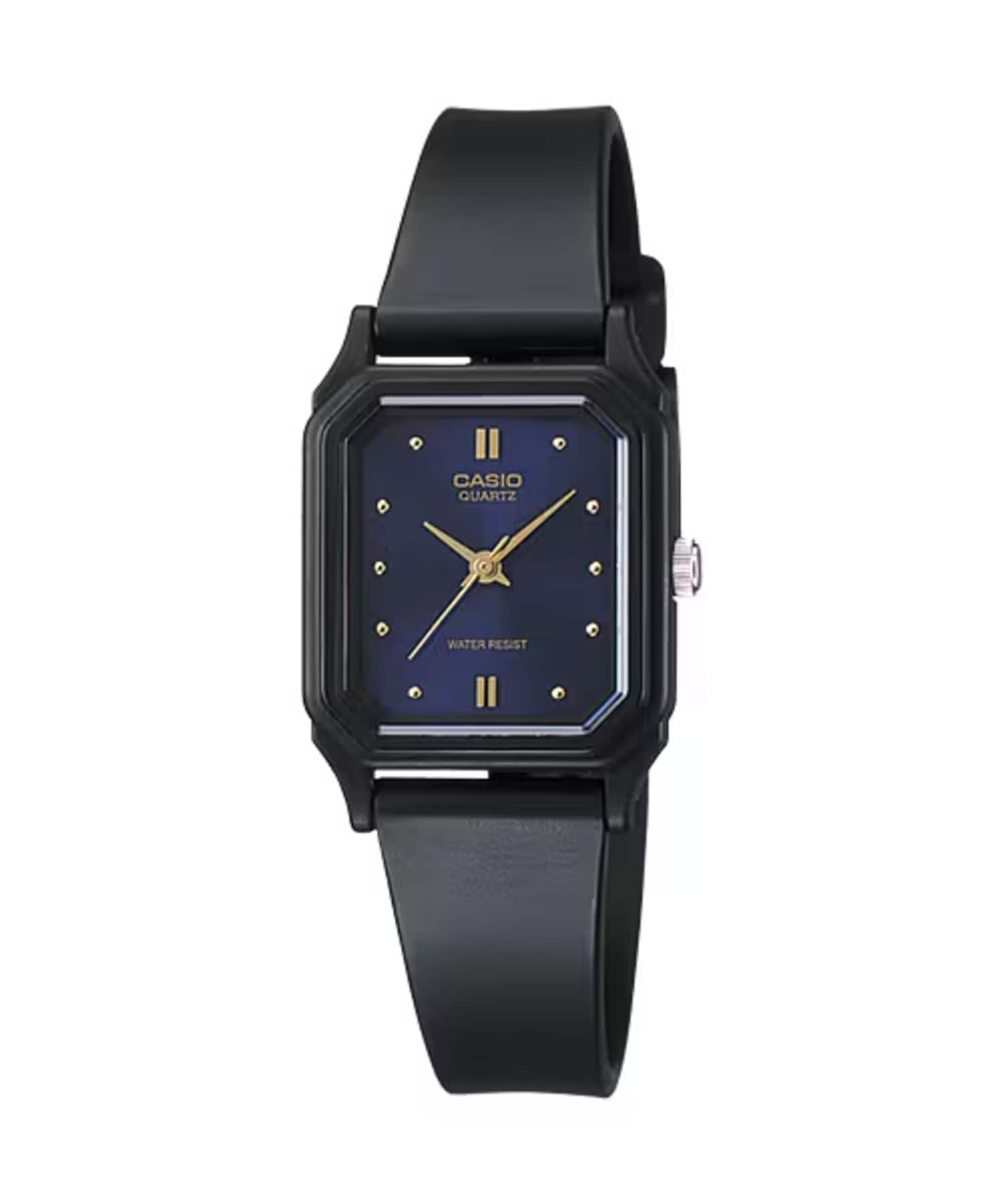Casio - Women’s Watch with Blue Dial - LQ-142E-2A - Black