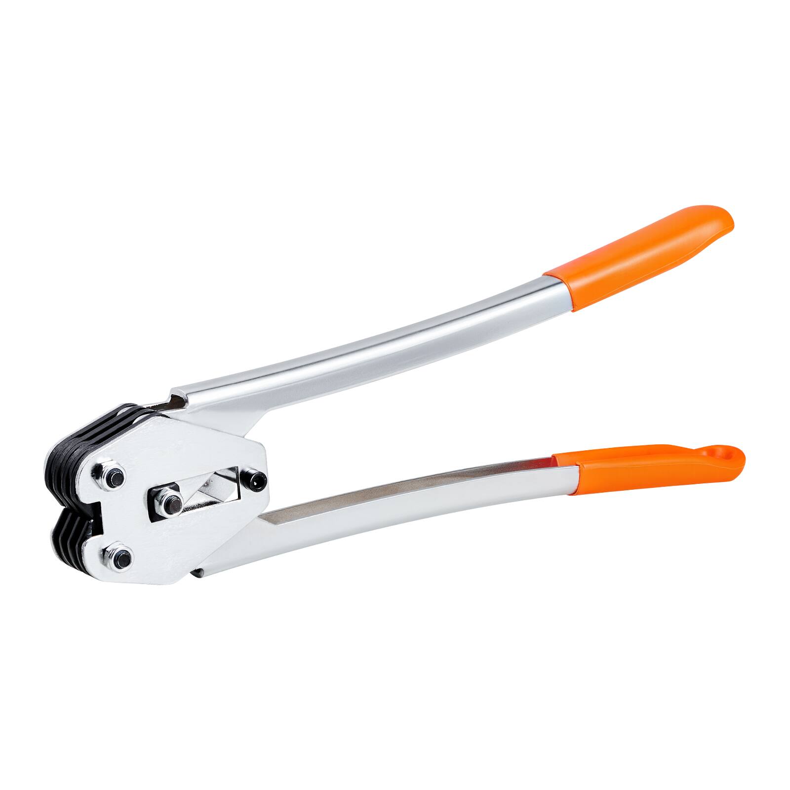 Alt View 5. VEVOR - Banding Strapping Kit, Heavy Duty Banding Sealer Tool with 330 ft Length PP Band, 100 Metal Seals - Orange; Silver.