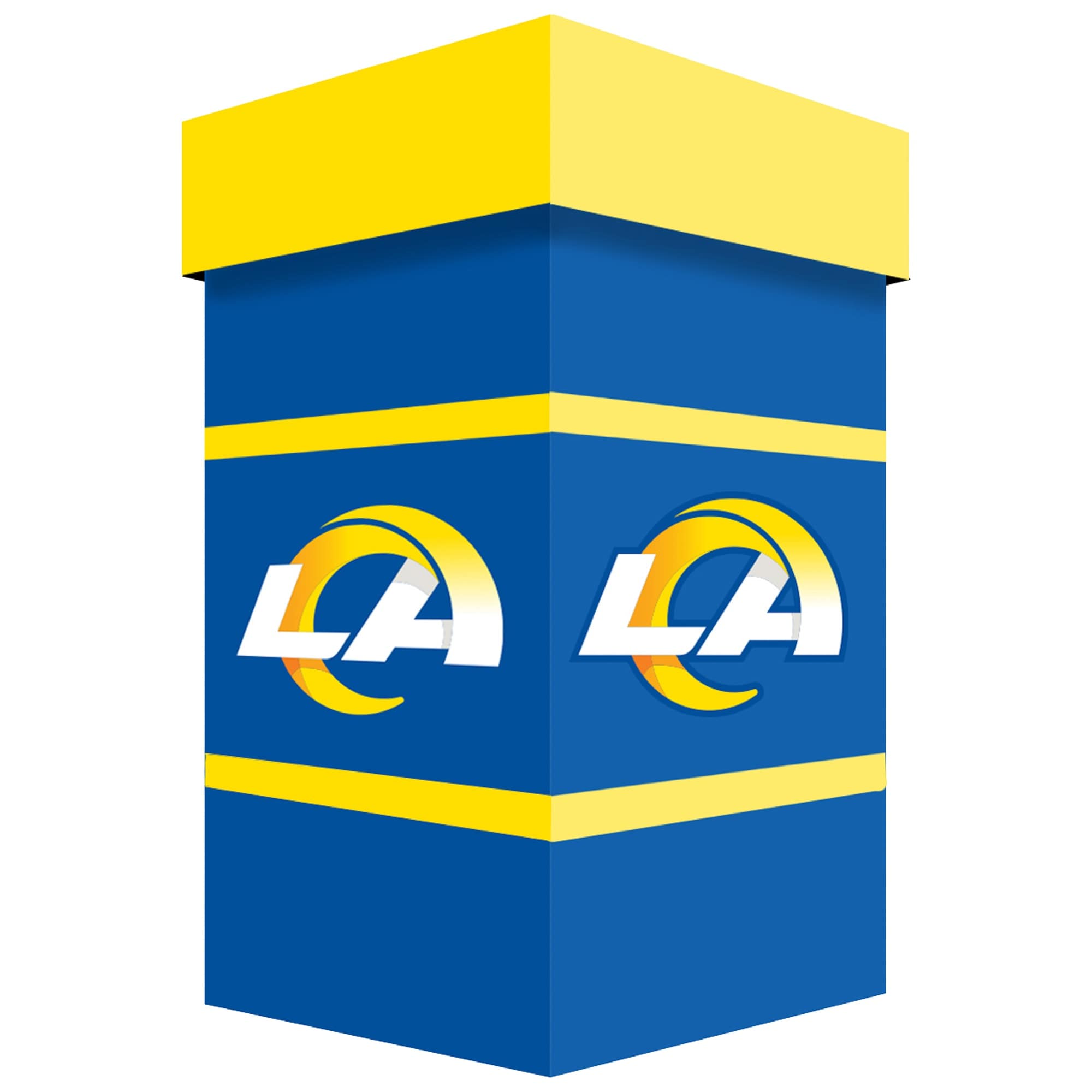 Alt View 2. Evergreen Enterprises - Los Angeles Rams 24oz. Ceramic Stein Cup with Gift Box - Multicolor.