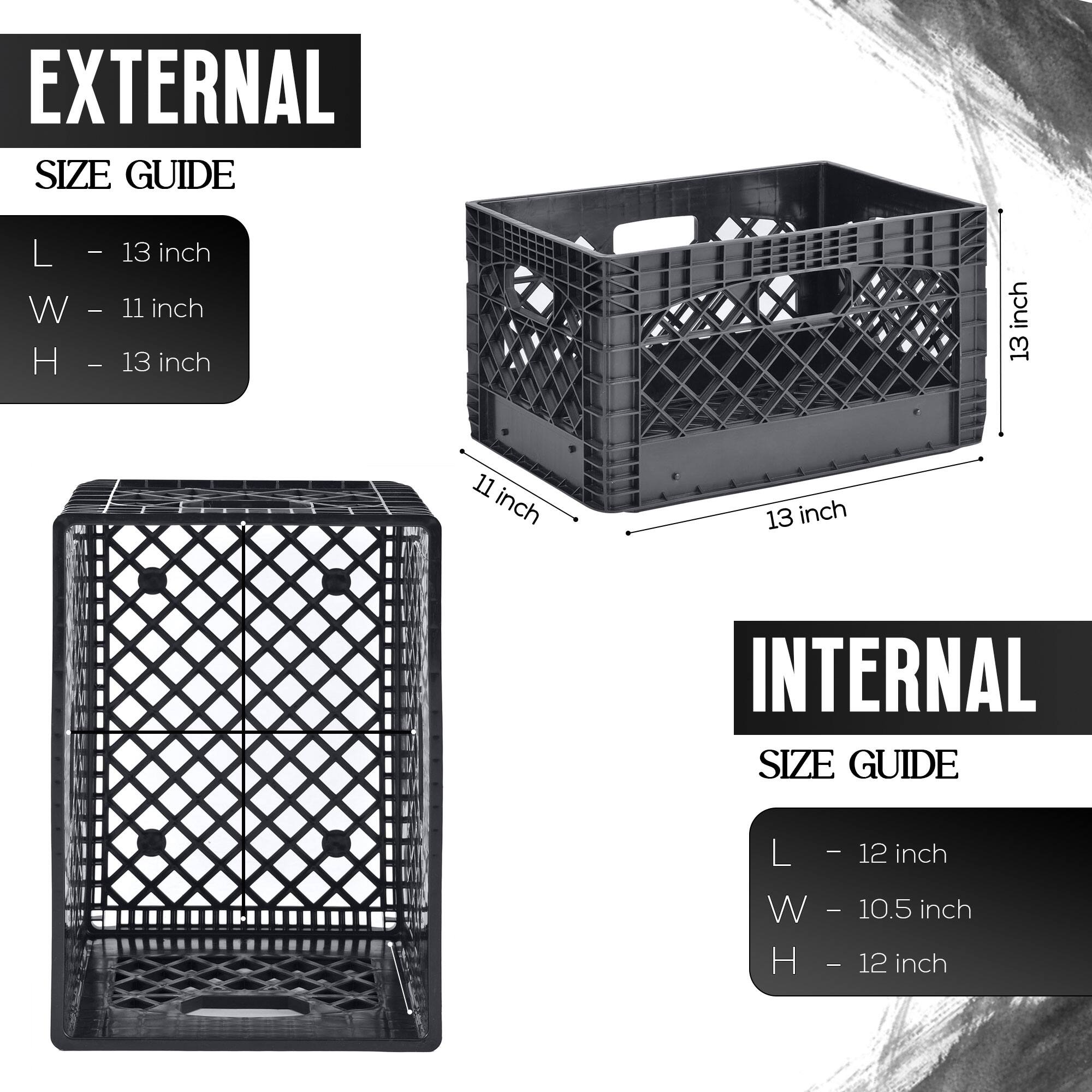 **EXTERNAL SIZE GUIDE**
- L - 13 inch
- W - 11 inch
- H - 13 inch

**INTERNAL SIZE GUIDE**
- L - 12 inch
- W - 10.5 inch
- H - 12 inch