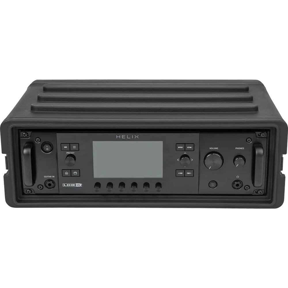 HELIX HX 1  
VOLUME PHONES PRESET  
GUITAR IN  
LINE 6