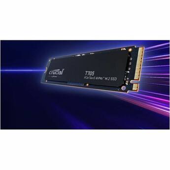 Crucial T705 1 TB Solid State Drive M.2 2280 Internal PCI Express Crucial T705 1 TB Solid State Drive M.2 2280 Internal PCI Express