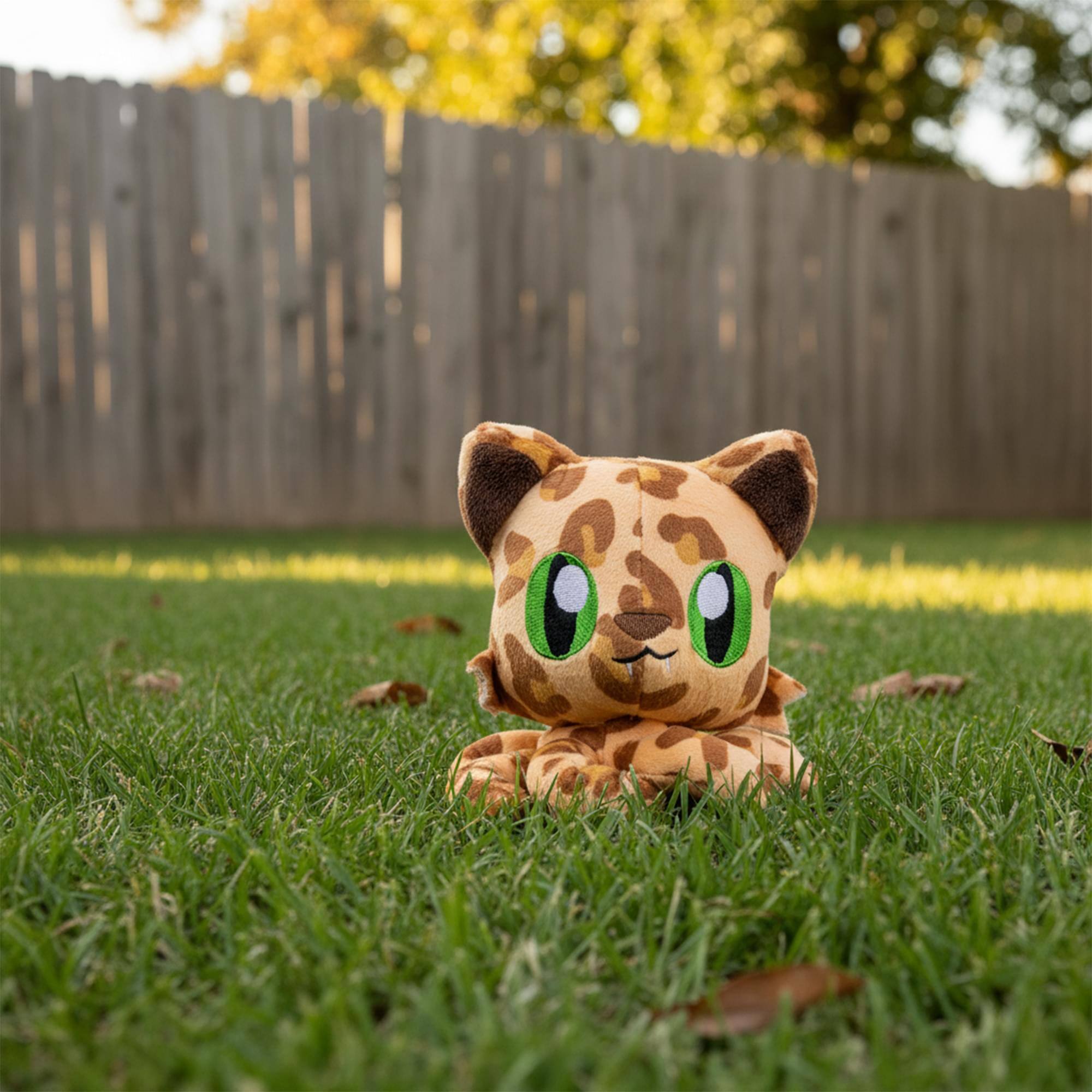 Alt View 2. Tentacle Kitty - Tentacle Kitty Campaign Critters Cat Little One Plush - Brown.