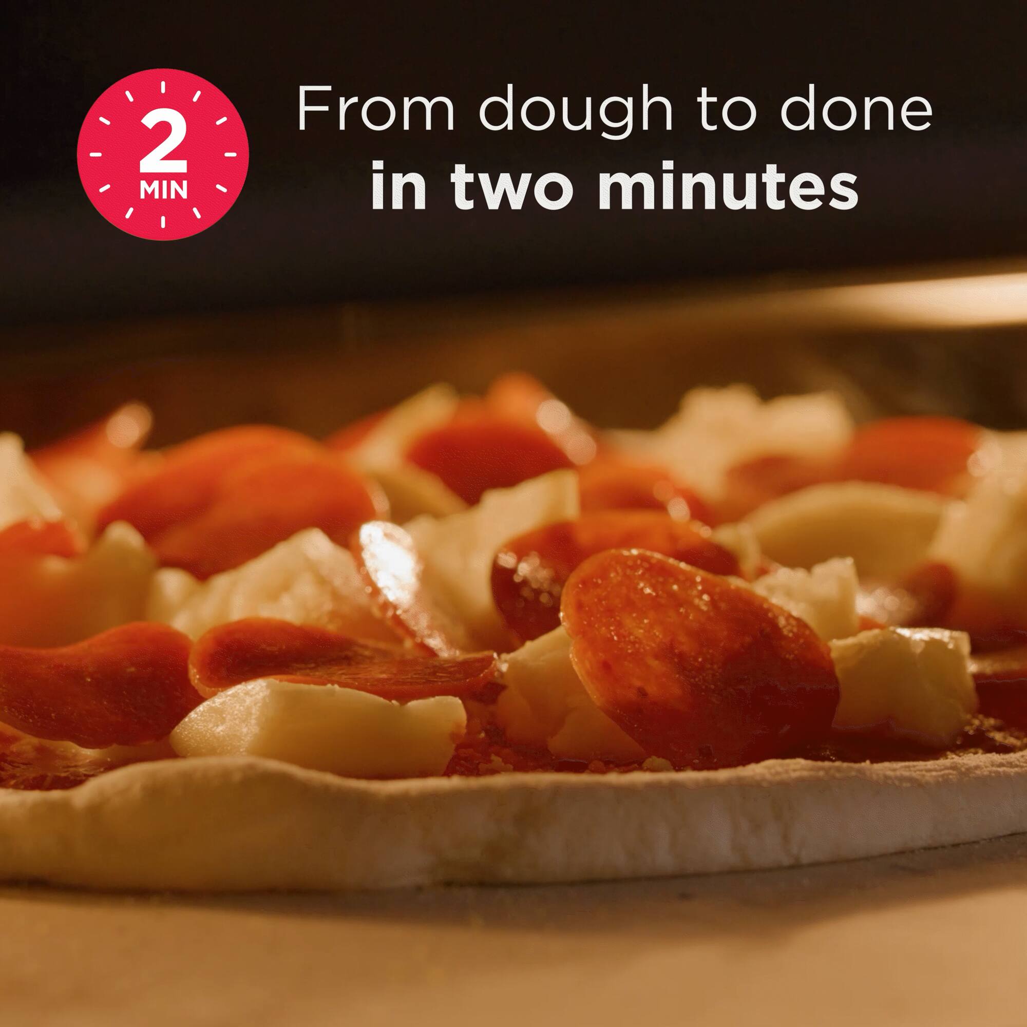 From dough to done in two minutes

2 MIN