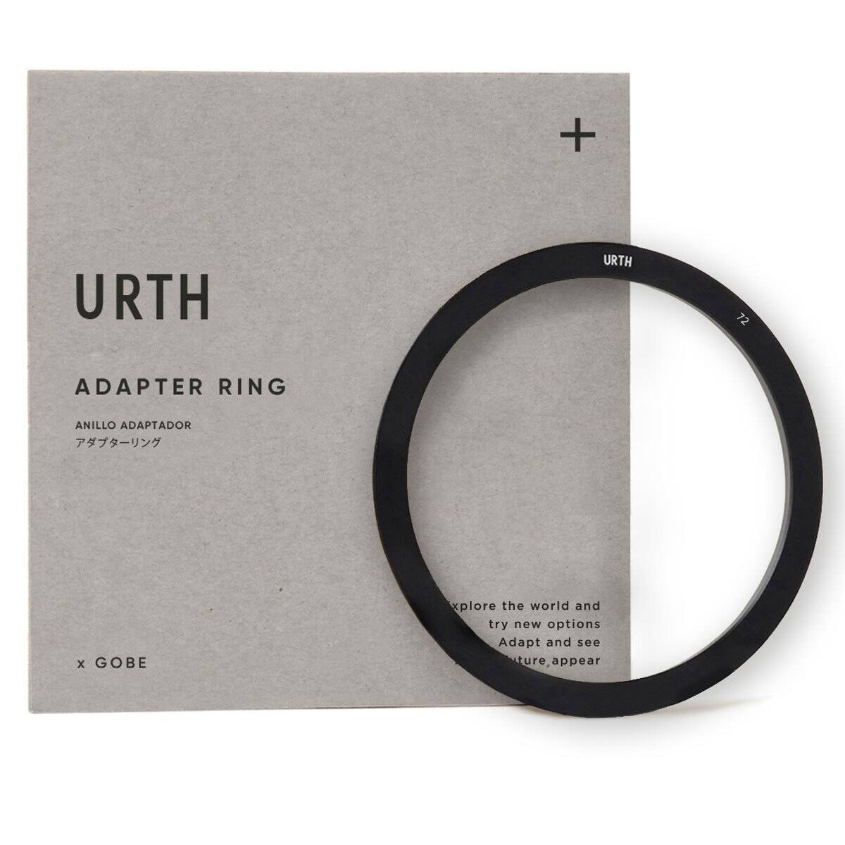 URTH  
72  
ADAPTER RING  
ANILLO ADAPTADOR  
アダプタリング  
explore the world and try new options  
Adapt and see ture, appear  
x GOBE