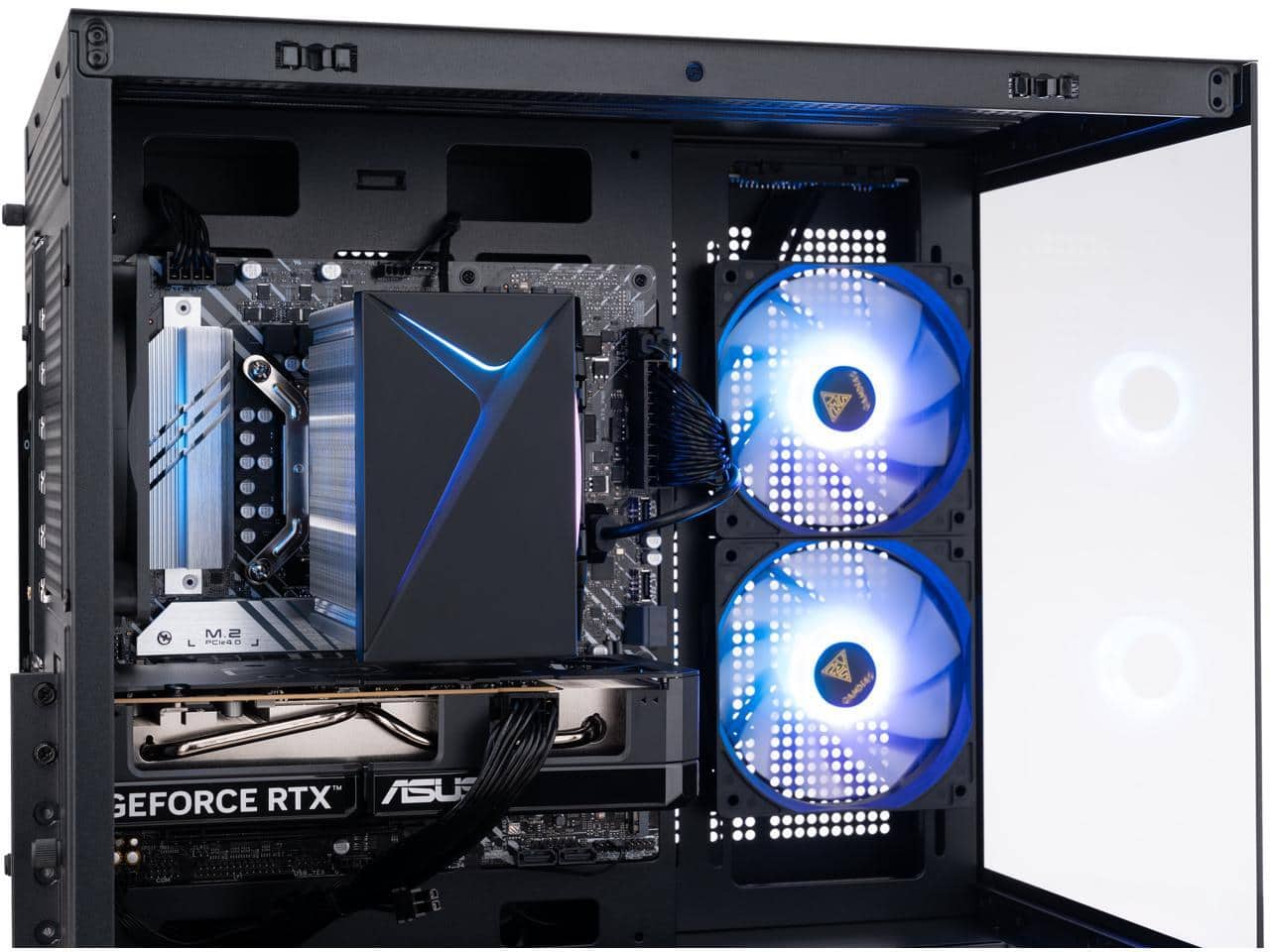 ADVANCED BATTLESTATIONS ABS Flux II Aqua Gaming PC Powered by Asus