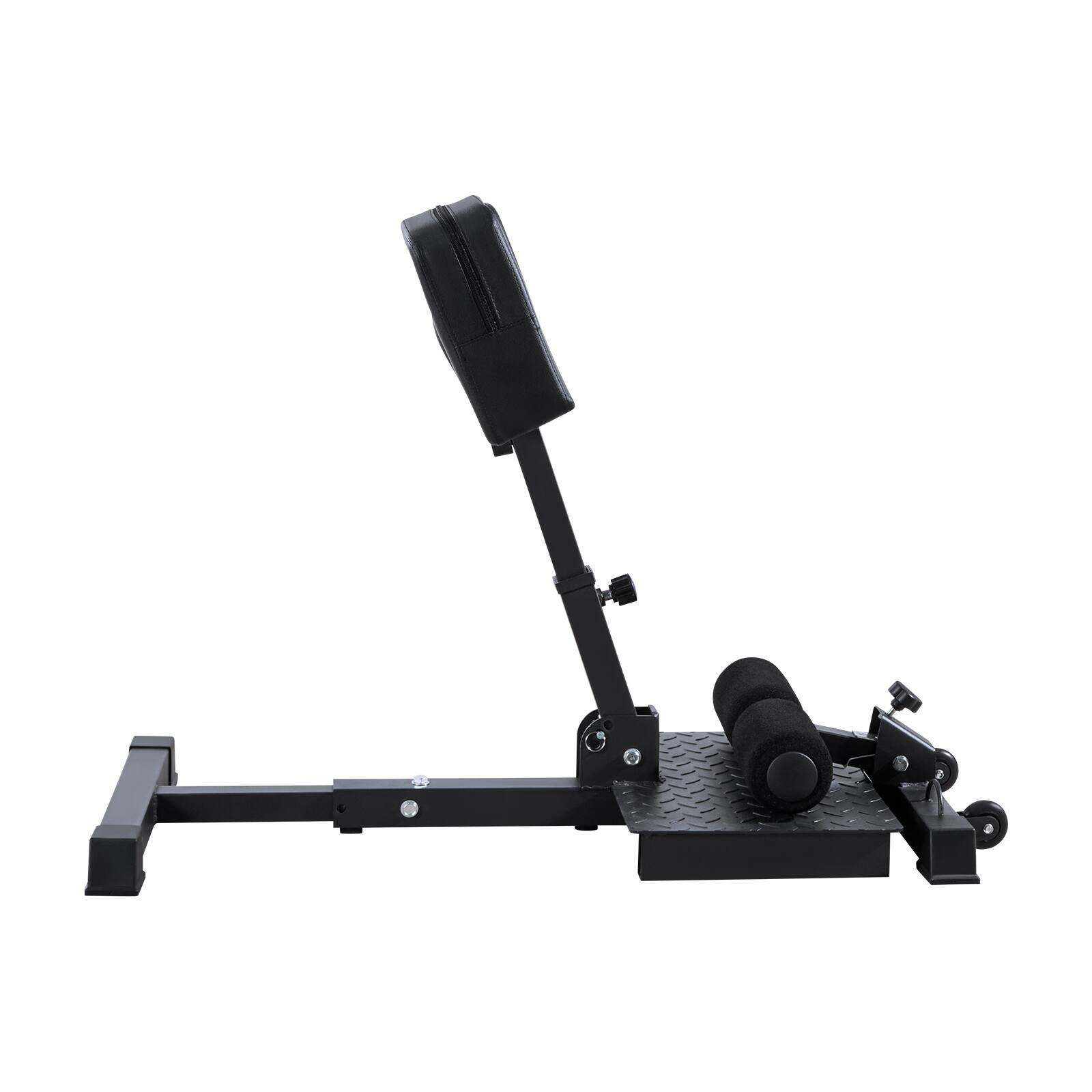 Alt View 5. VEVOR - Sissy Squat Machine, Multi-Function Deep Sissy Squat Bench for Leg Muscle Training, Easy Setup & Foldable Core Waistline - Black.