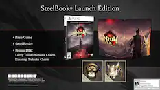 SteelBook® Launch Edition
- Base Game
- SteelBook®
- Bonus DLC
- Lucky Tanuki Netsuke Charm
- Kusanagi Netsuke Charm
SteelBook is a trademark of Glud & Marstrand A/S. Item images shown here are samples and are not final. Contents and names may change without prior notice.
KOEI TECMO GAMES CO., LTD. All rights reserved.
DLC Bonus DLC Bonus
MATURE 17+ Violence M Blood and Gore Suggestive Themes ESRB In-Game Purchases / Users Interact