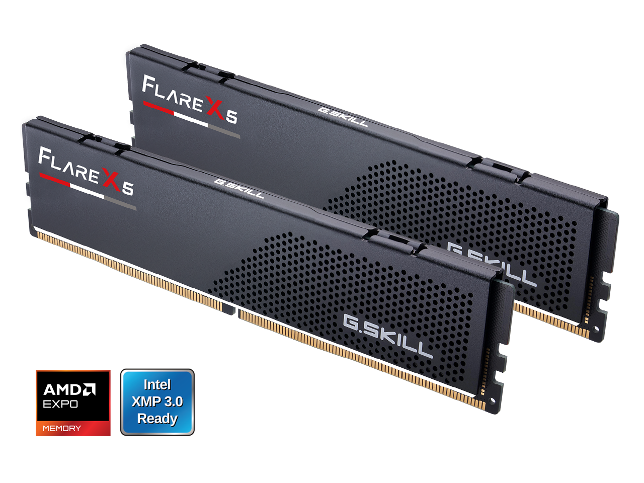 FLAREX5  
FLAREX  
G.SKILL  
AMD EXPO MEMORY  
Intel XMP 3.0 Ready
