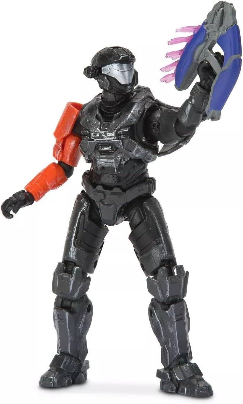 Alt View 2. Jazwares - Halo Infinite: Spartan Air Assault with Needler - 4" Action Figure.