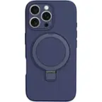Front. SaharaCase - Venture Series Silicone Case with MagSafe for Apple iPhone 16 Pro Max - Midnight Blue.