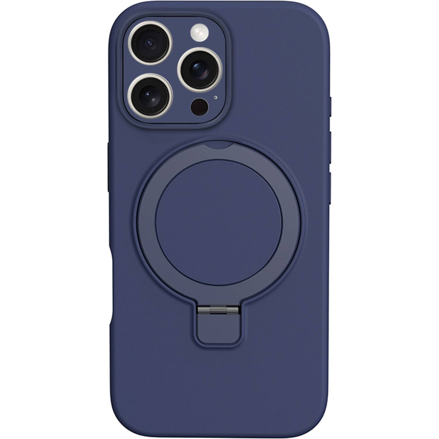 SaharaCase - Venture Series Silicone Case with MagSafe for Apple iPhone 16 Pro Max - Midnight Blue