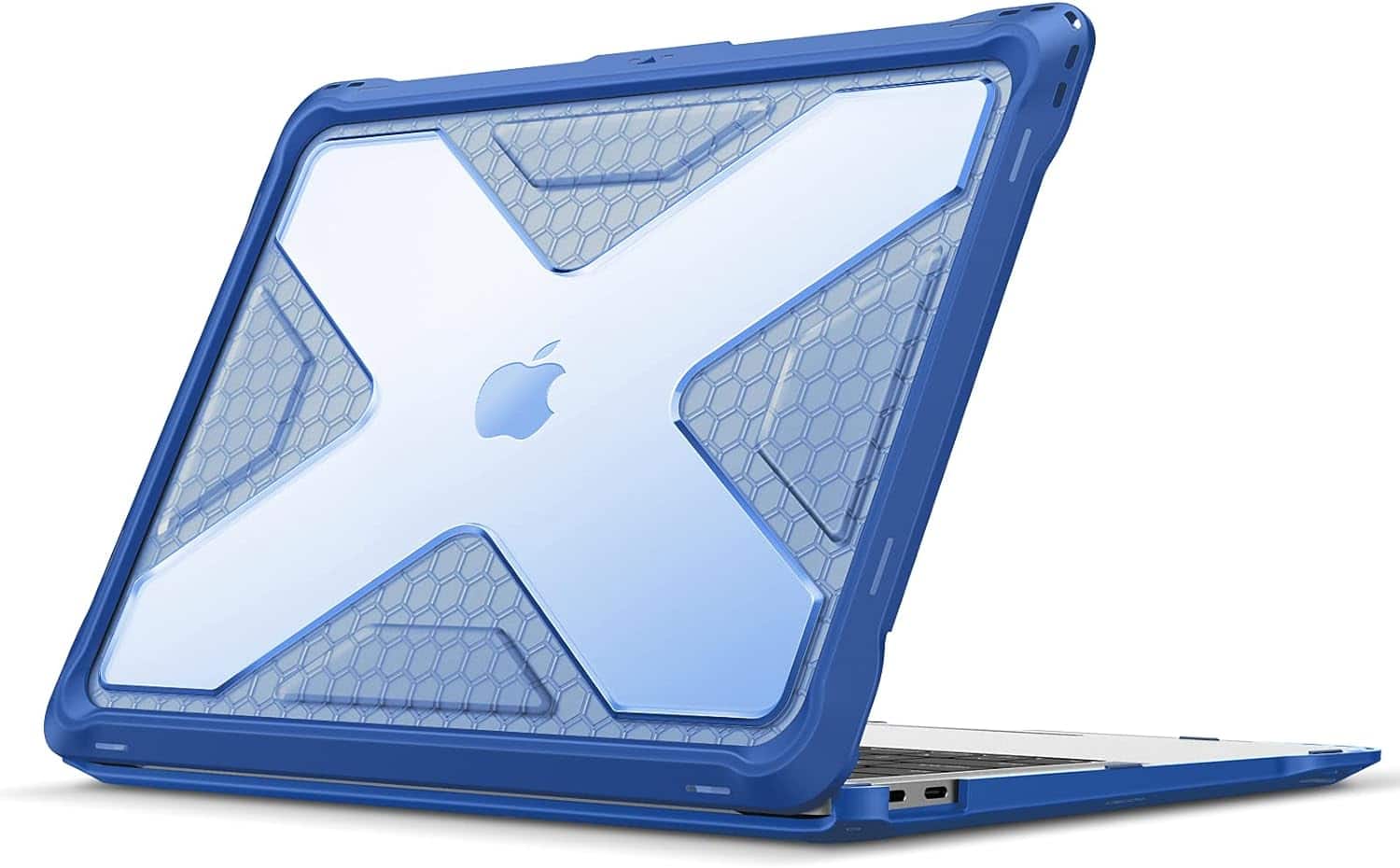 Fintie - Heavy Duty Case for MacBook Air 13.3 Inch, A2337 (M1) / A2179 / A1932 (2018-2022 Release), TPU Bumper, Hard Shell - Blue price history on PriceWatchPro