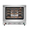 Koolmore - Countertop Convection Oven for Half-Size Pans with 4 Racks 2800W of Power and Steam Injection, 240V in Stainless-Steel - Stainless Steel