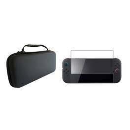 Rainforest Accessories - Accessories Kit For Nintendo Switch 1 & OLED Includes Carrying Case & Screen Protector - Multi
