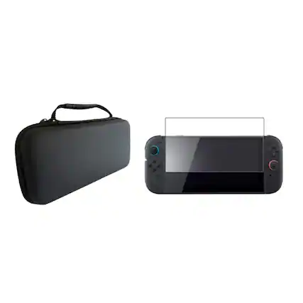 Front. Rainforest Accessories - Accessories Kit For Nintendo Switch 1 & OLED Includes Carrying Case & Screen Protector. - Multi.