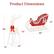 Product Dimensions
- Deer: 48" (height) x 27" (width) x 13" (depth) x 23" (base width)
- Sleigh: 36" (width) x 27" (height) x 10" (depth)
