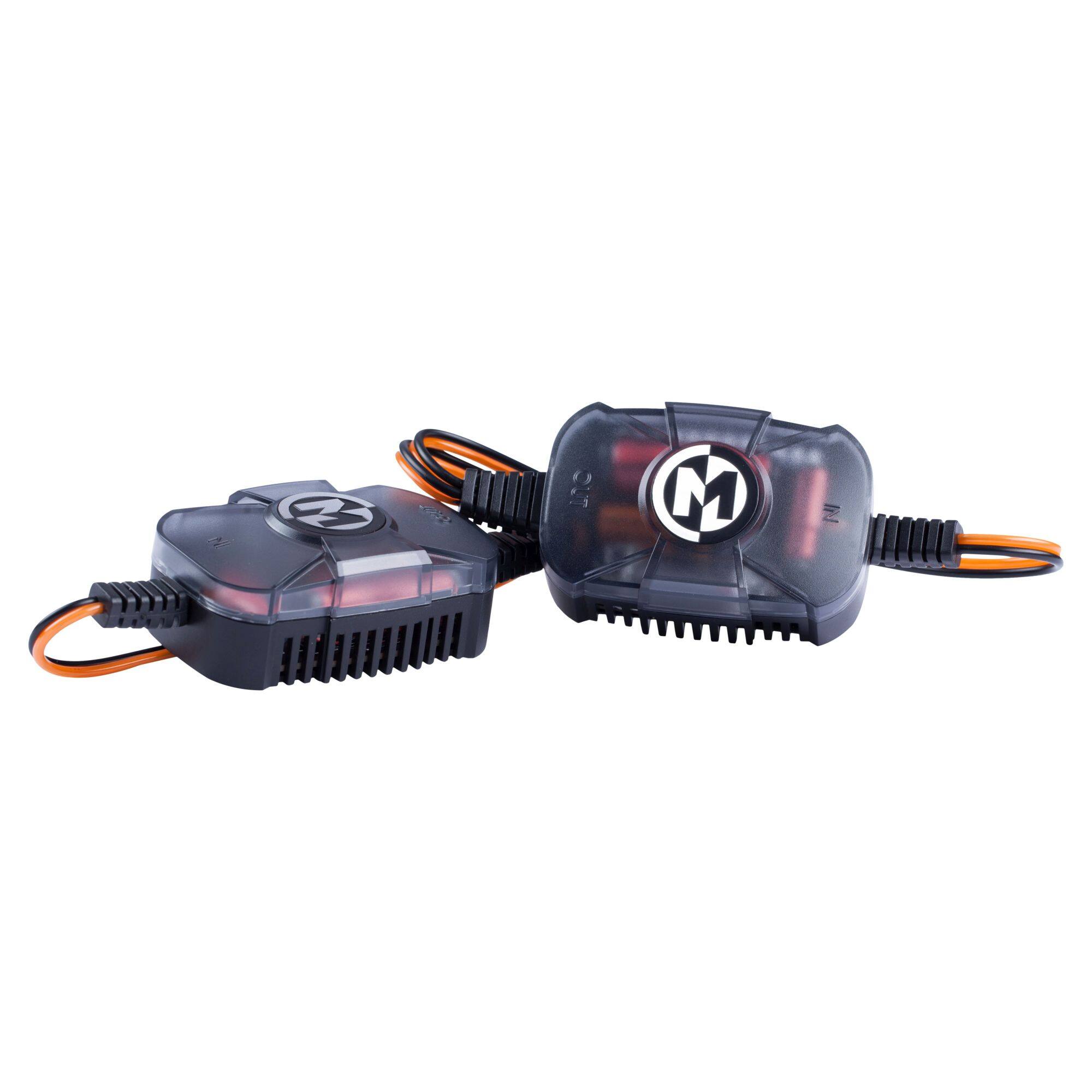 Alt View 10. Memphis Car Audio - Memphis Audio PRX10 Power Reference Series 1" PEI Dome Tweeters With 2-Way Crossover - Pair - Black/Gray.