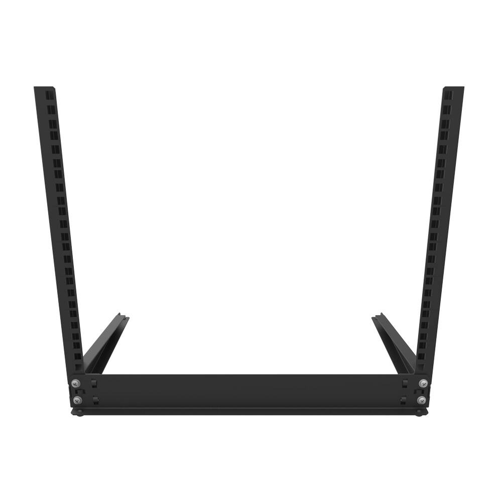 Alt View 10. RackSolutions - RackSolutions 8U 2Post Desktop Rack - Black.