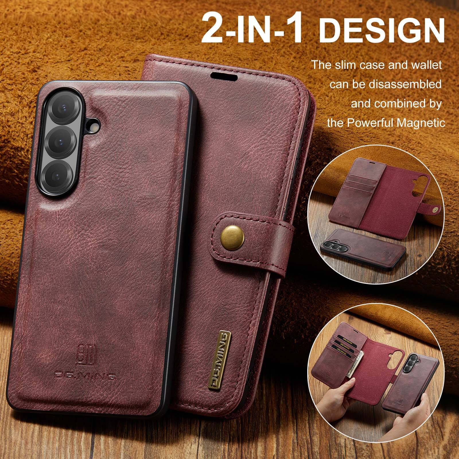 2-IN-1 DESIGN

The slim case and wallet can be disassembled and combined by the Powerful Magnetic

G0 8B DE.MING DGMING