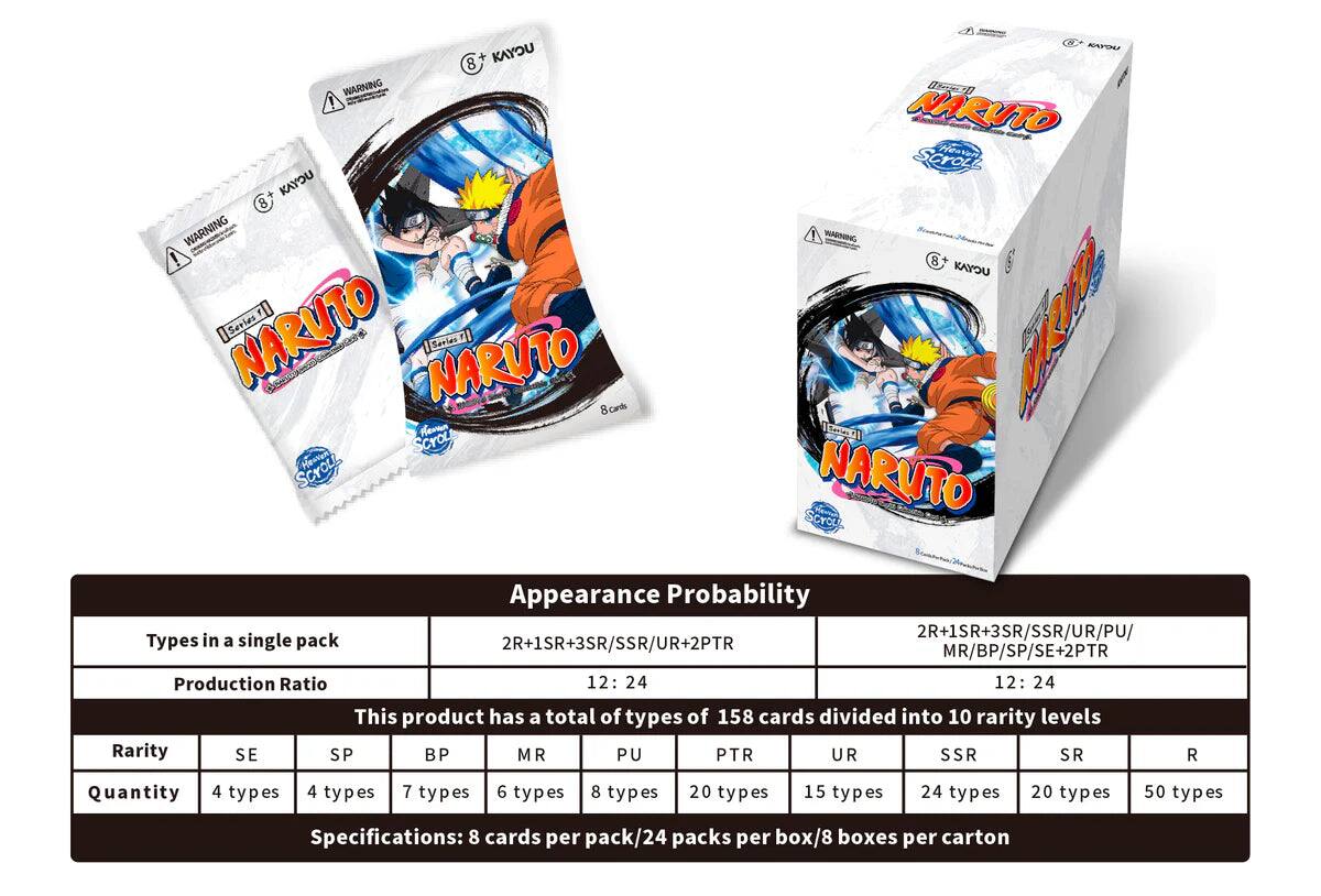 Kayou TCG: Naruto Smriti Heaven Scroll Series 1 Booster Box 24