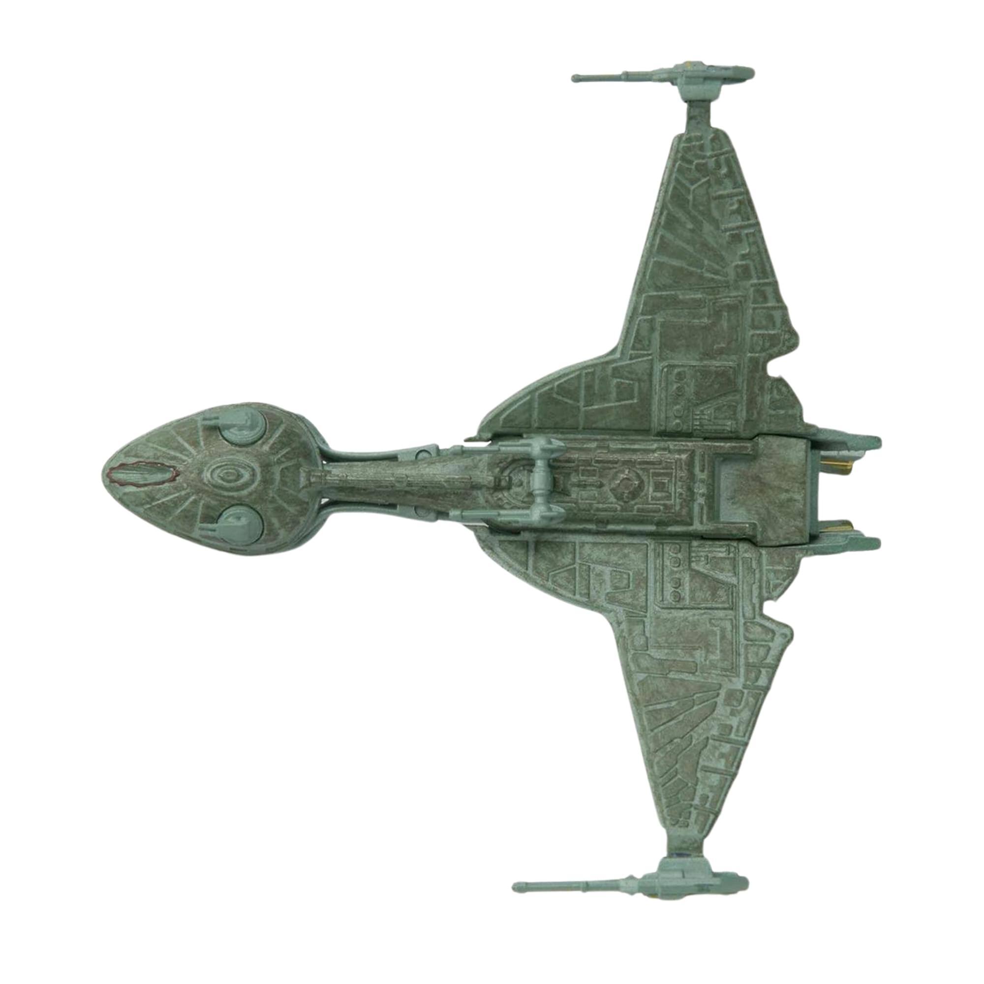 Alt View 3. Eaglemoss - Eaglemoss Star Trek Starship Replica | 22nd Century Klingon Bird Of Prey - Black.