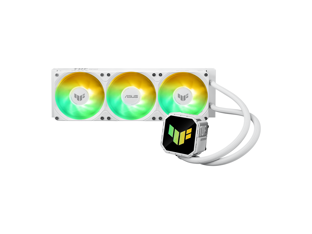 ASUS - TUF Gaming LC III 360 ARGB AIO CPU Cooler - White