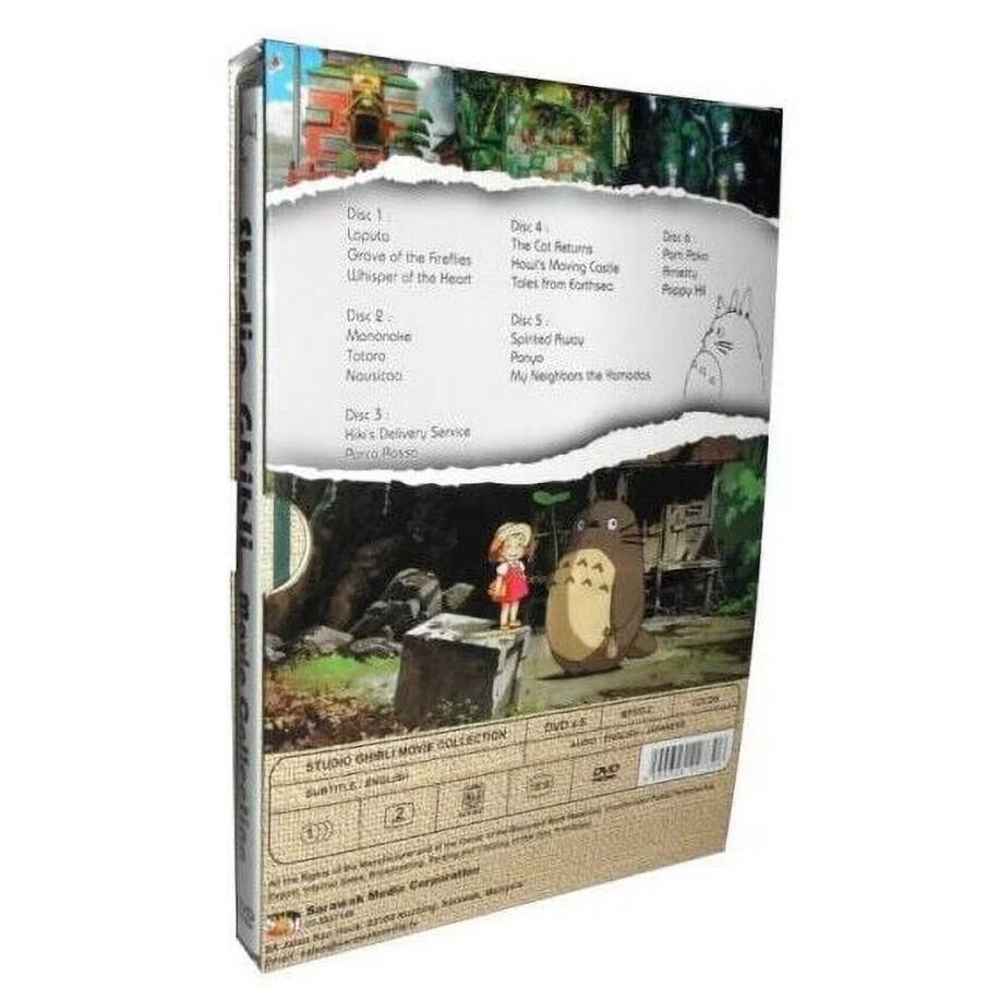 Angle. Studio Ghibli Movie Collection (DVD) (Deluxe Edition).
