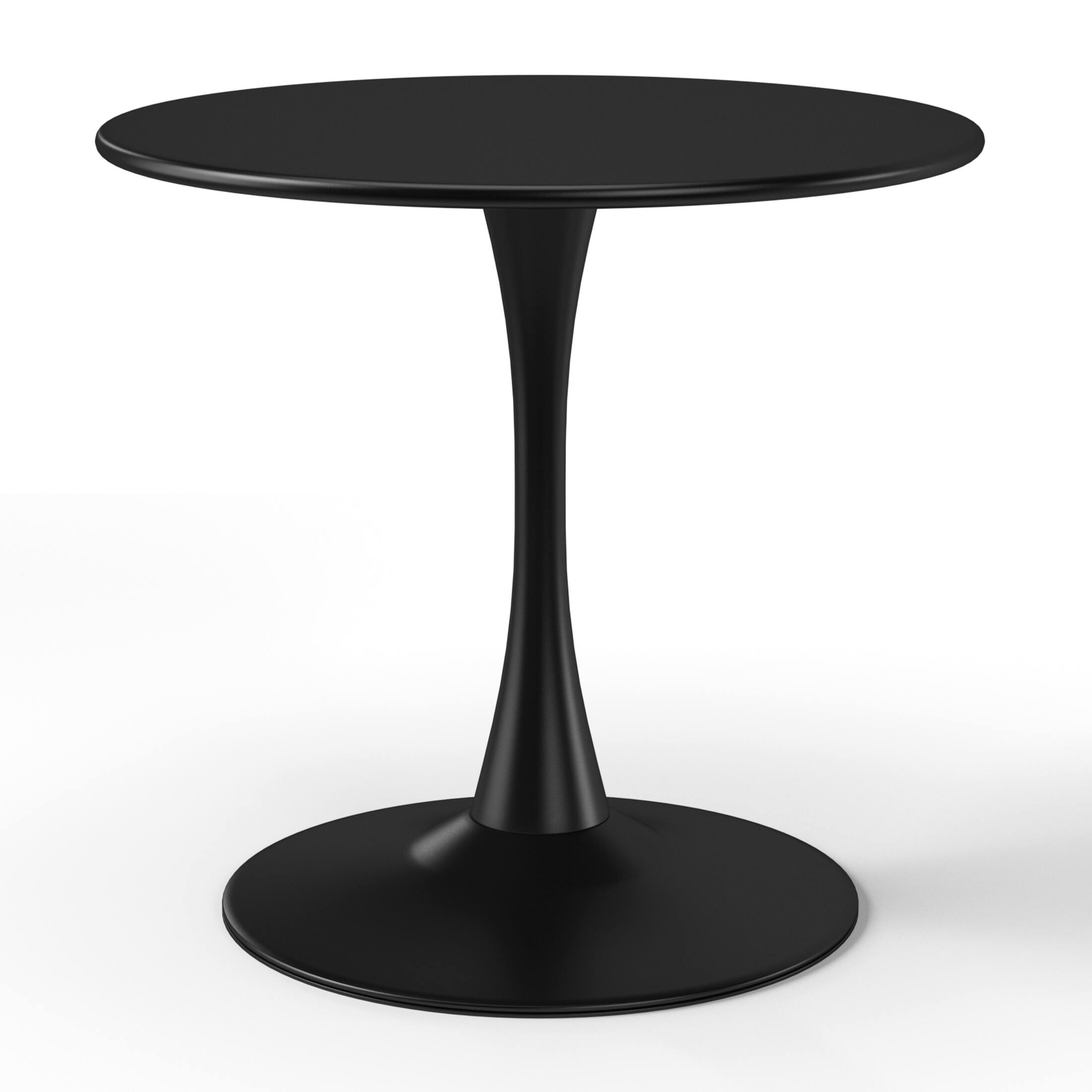 Back. WestinTrends - WestinTrends Playa 5-Piece Outdoor Metal Dining Table Set And Stackable Resin Patio Chairs - Black.