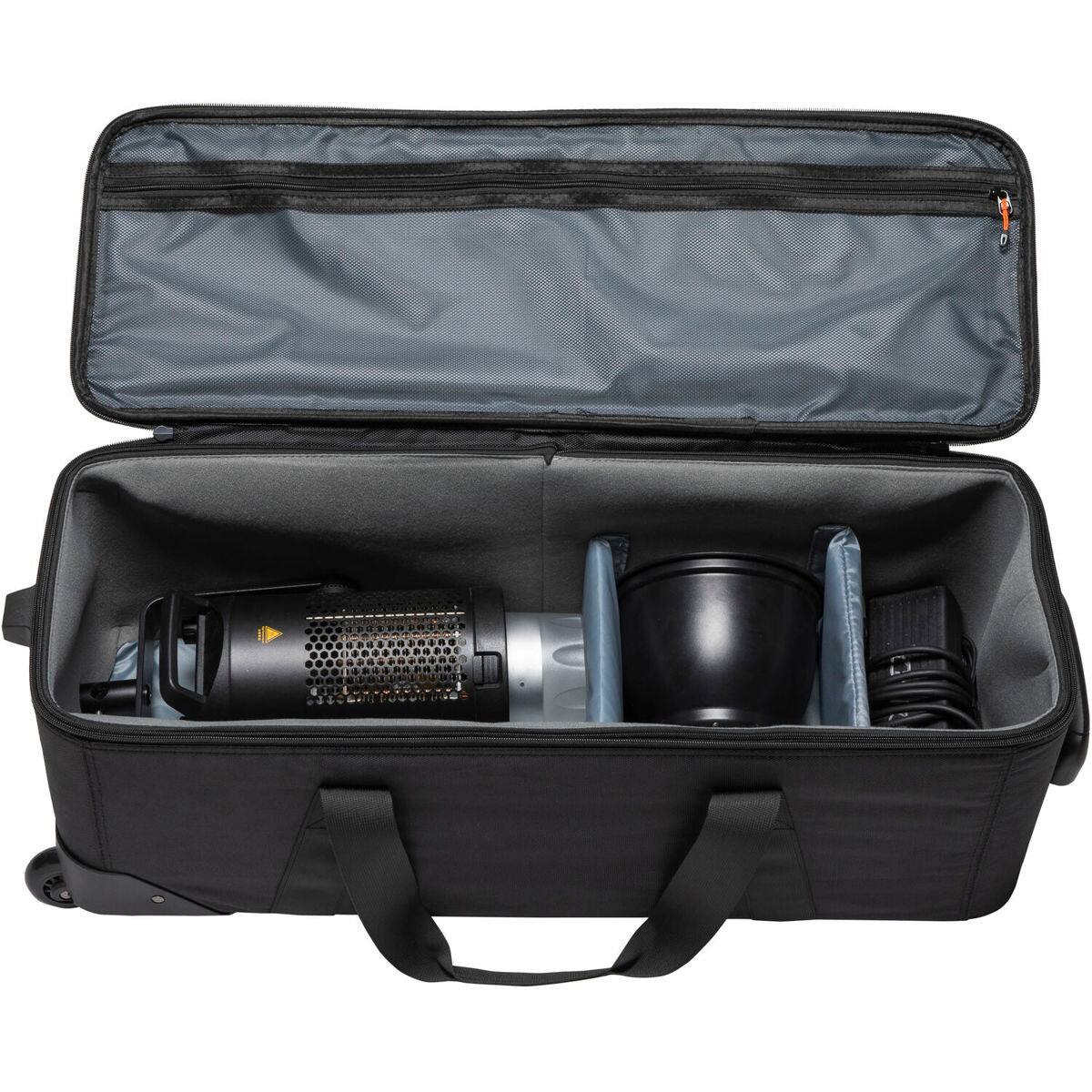 Alt View 7. Amaran - amaran Halo 600x 610W Bi-Color COB LED 2-Light Kit, Bundle with Softbox, 2x Stand, CB-04 Case.