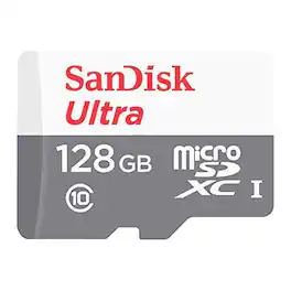 SanDisk - Ultra Lite microSDXC 128GB 100MB/s SDSQUNR-128G-GN6MN