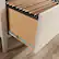 Alt View 16. Sauder - Larkin Ledge 1-Drawer Lateral File Cabinet - Glacier Oak.