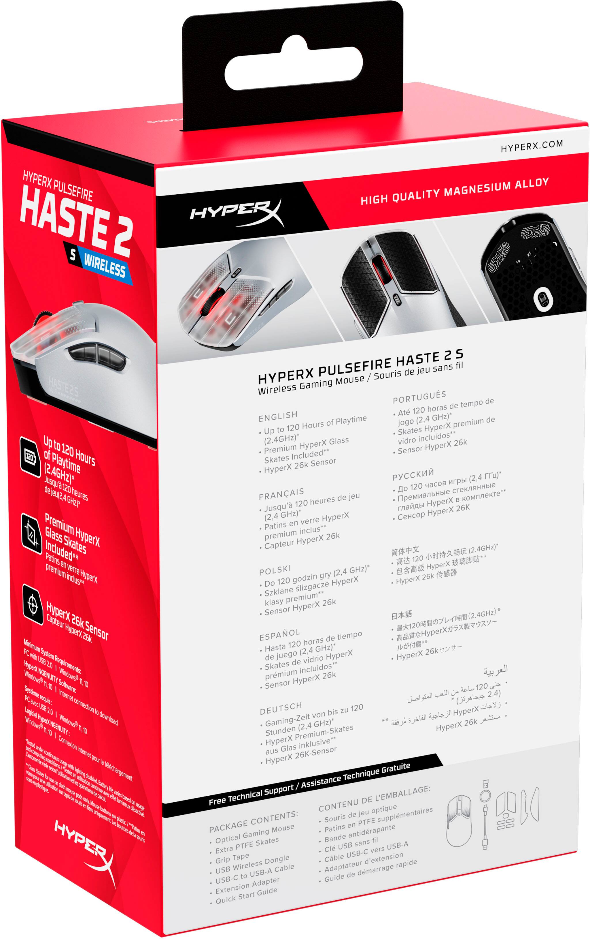HYPERX PULSEFIRE HASTE 2 WIRELESS GAMING MOUSE WIRELESS PLAYTIME (2.4 GHz) 26K SENSOR HYPERX PREMIUM GLASS SKATES INCLUDED** PREMIUM HYPERX SENSOR HYPERX PULSEFIRE HASTE 2 WIRELESS GAMING MOUSE WIRELESS PLAYTIME (2.4 GHz) 26K SENSOR HYPERX PREMIUM GLASS SKATES INCLUDED** PREMIUM HYPERX SENSOR HYPERX PULSEFIRE HASTE 2 WIRELESS GAMING MOUSE WIRELESS PLAYTIME (2.4 GHz) 26K SENSOR HYPERX PREMIUM GLASS SKATES INCLUDED** PREMIUM HYPERX SENSOR HYPERX PULSEFIRE HASTE 2 WIRELESS GAMING MOUSE WIRELESS PLAYTIME (2.4 GHz) 26K SENSOR HYPERX PREMIUM GLASS SKATES INCLUDED** PREMIUM HYPERX SENSOR HYPERX PULSEFIRE HASTE 2 WIRELESS GAMING MOUSE WIRELESS PLAYTIME (2.4 GHz) 26K SENSOR HYPERX PREMIUM GLASS SKATES INCLUDED** PREMIUM HYPERX SENSOR HYPERX PULSEFIRE HASTE 2 WIRELESS GAMING MOUSE WIRELESS PLAYTIME (2.4 GHz) 26K SENSOR HYPERX PREMIUM GLASS SKATES INCLUDED** PREMIUM HYPERX SENSOR HYPERX PULSEFIRE HASTE 2 WIRELESS GAMING MOUSE WIRELESS PLAYTIME (2.4 GHz
