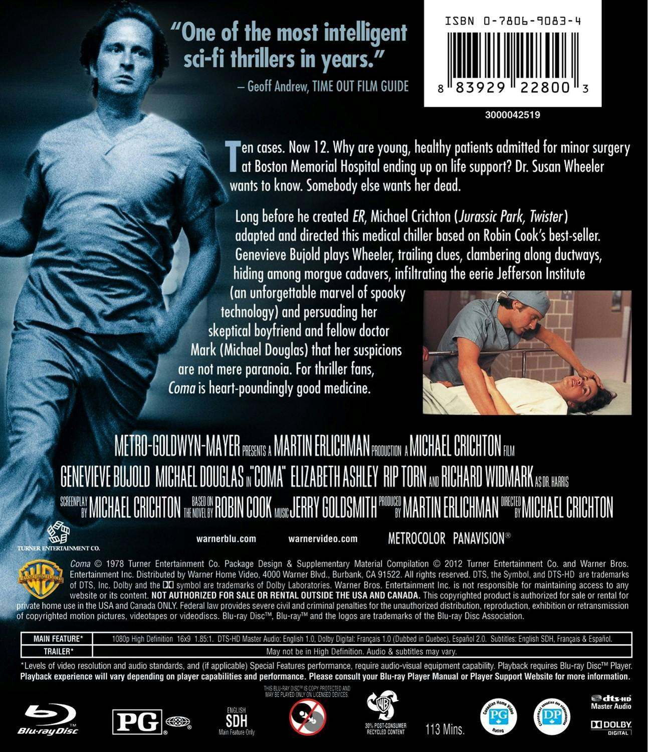 Back. Coma [Blu-ray].