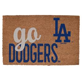 The Memory Company - Los Angeles Dodgers 20" x 30" Go Team Coir Door Mat - Multicolor