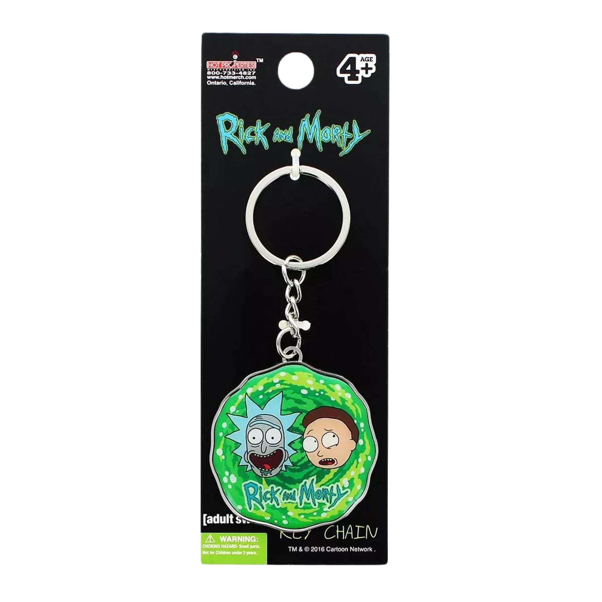 AGE DECS 800-733-4827 4+ www.hasmark.com  
Rick and Morty  
Rick and Morty  
[adult ST. WARNING: KC7 CHAIN COR -a - TM & 2016 Cartoon Network - - Chobe