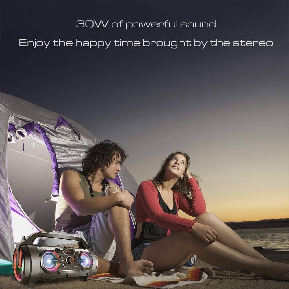 30W of powerful sound  
Enjoy the happy time brought by the stereo