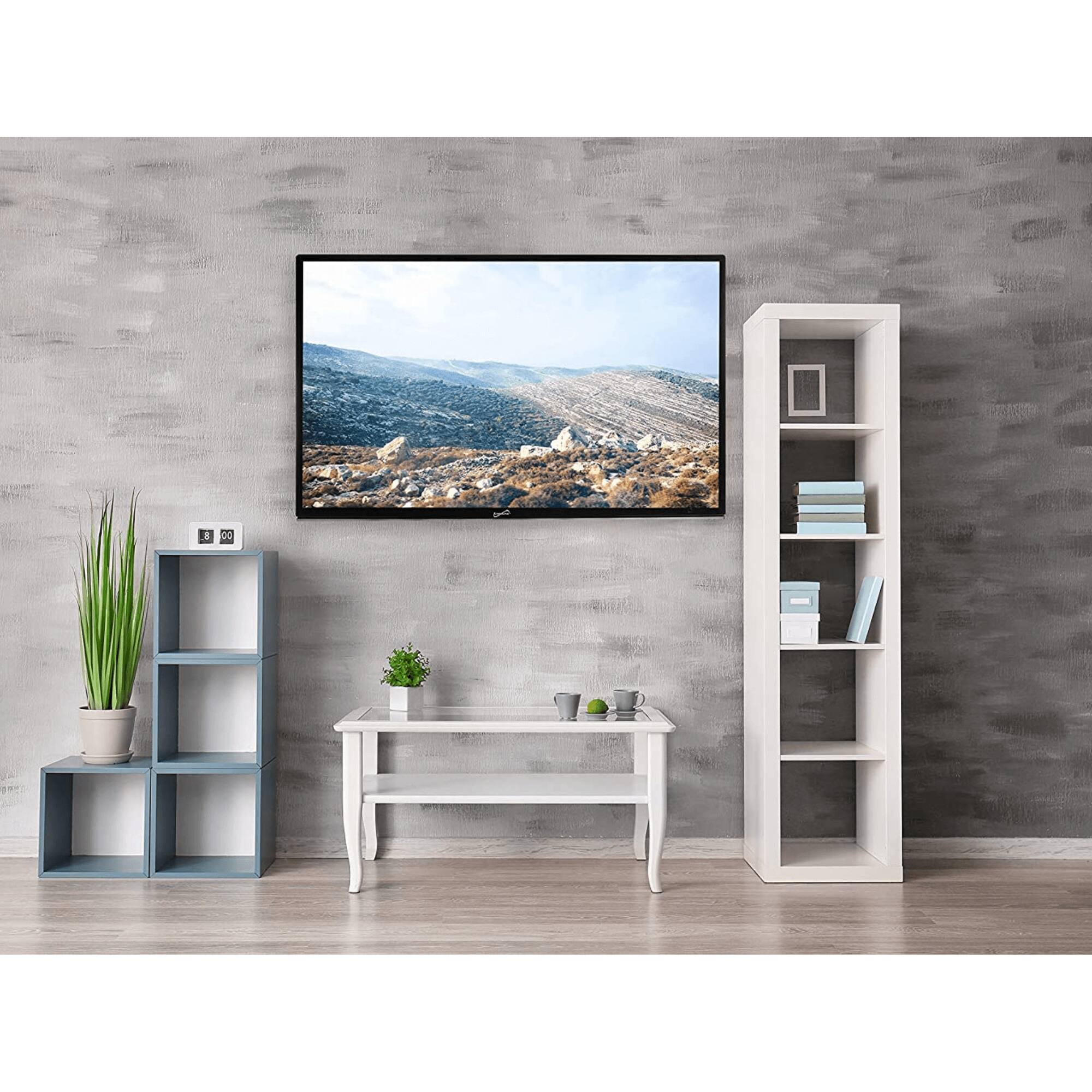 Alt View 3. Supersonic - 32" Widescreen LED HDTV with DVD Player with HDMI Input.