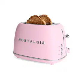 Nostalgia - Classic Retro 2-Slice Toaster - Pink